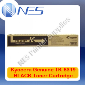 Kyocera Genuine TK-8319BK BLACK Toner Cartridge for TASKalfa 2550ci (12K Pages)